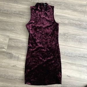 Velvet Mini Dress